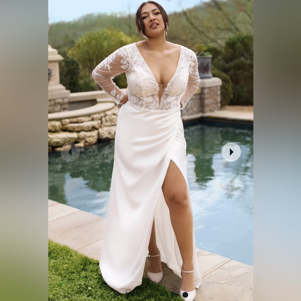 Wedding dress size 18
